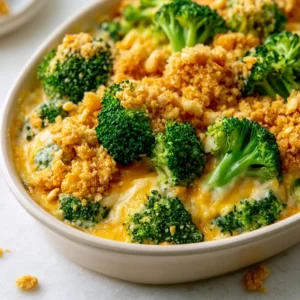 The Best Broccoli Cheese Casserole