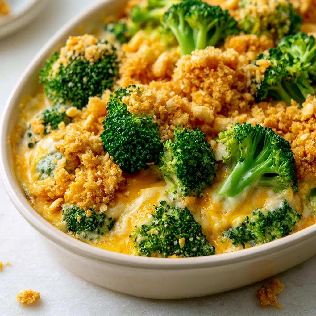 The Best Broccoli Cheese Casserole
