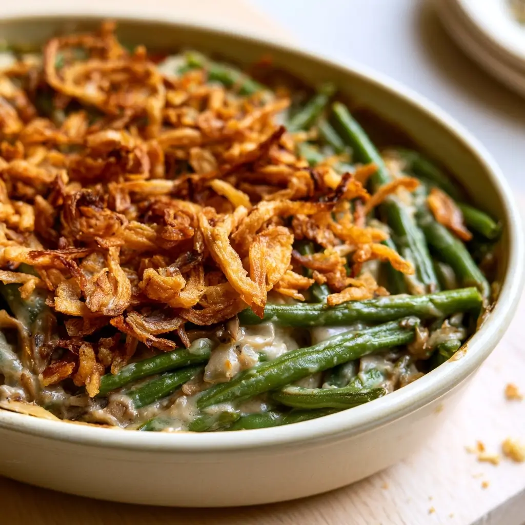Vegan Green Bean Casserole