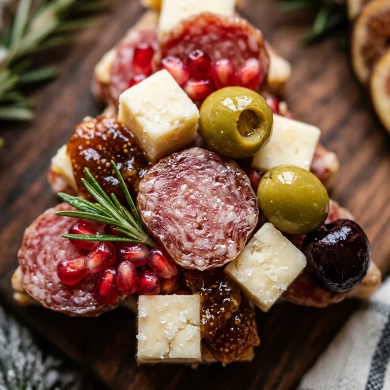 Christmas Tree Shaped Charcuterie