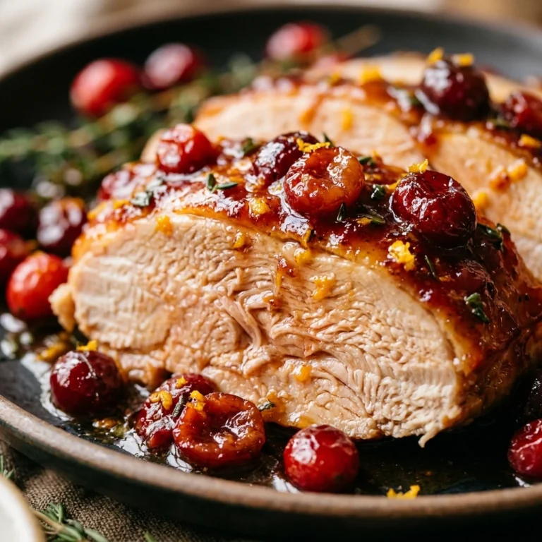 Cranberry Orange Turkey Breast