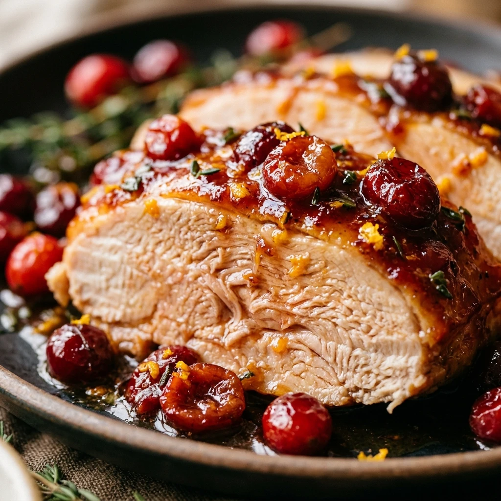 Cranberry Orange Turkey Breast
