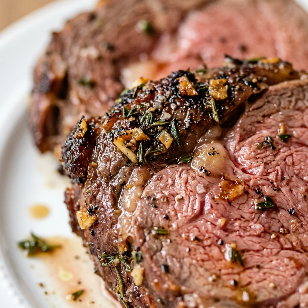 Garlic Herb Prime Rib