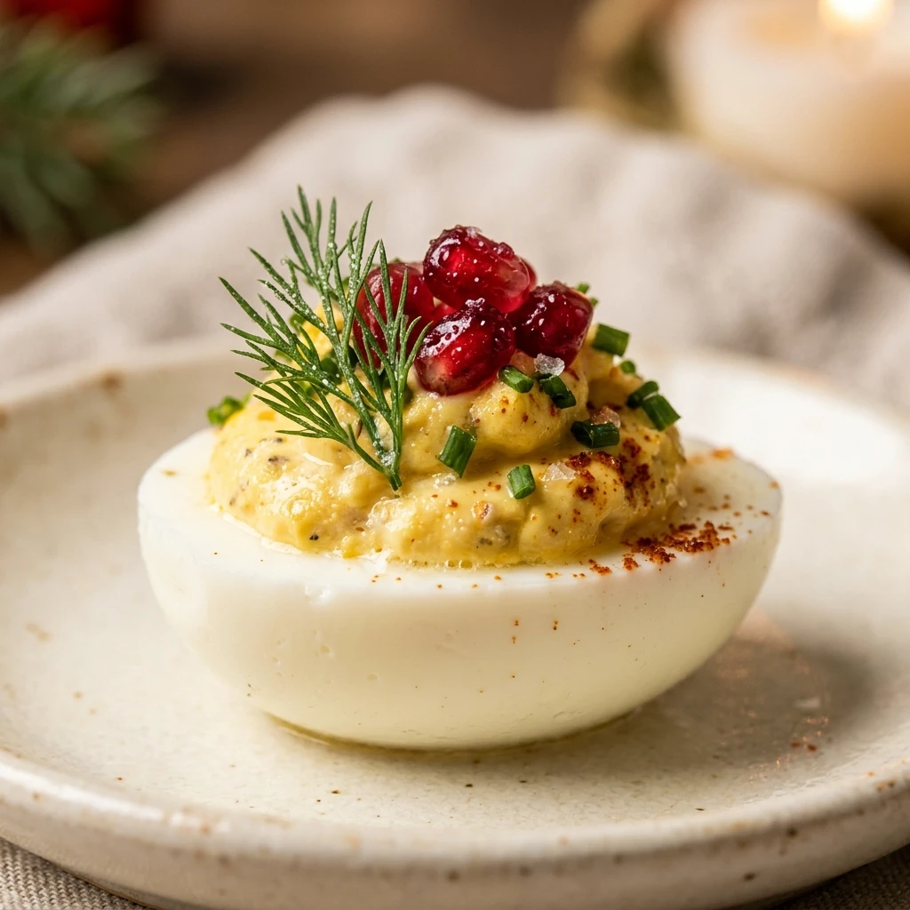Holiday Deviled Eggs
