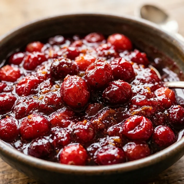 Slow Cooker Cranberry Sauce