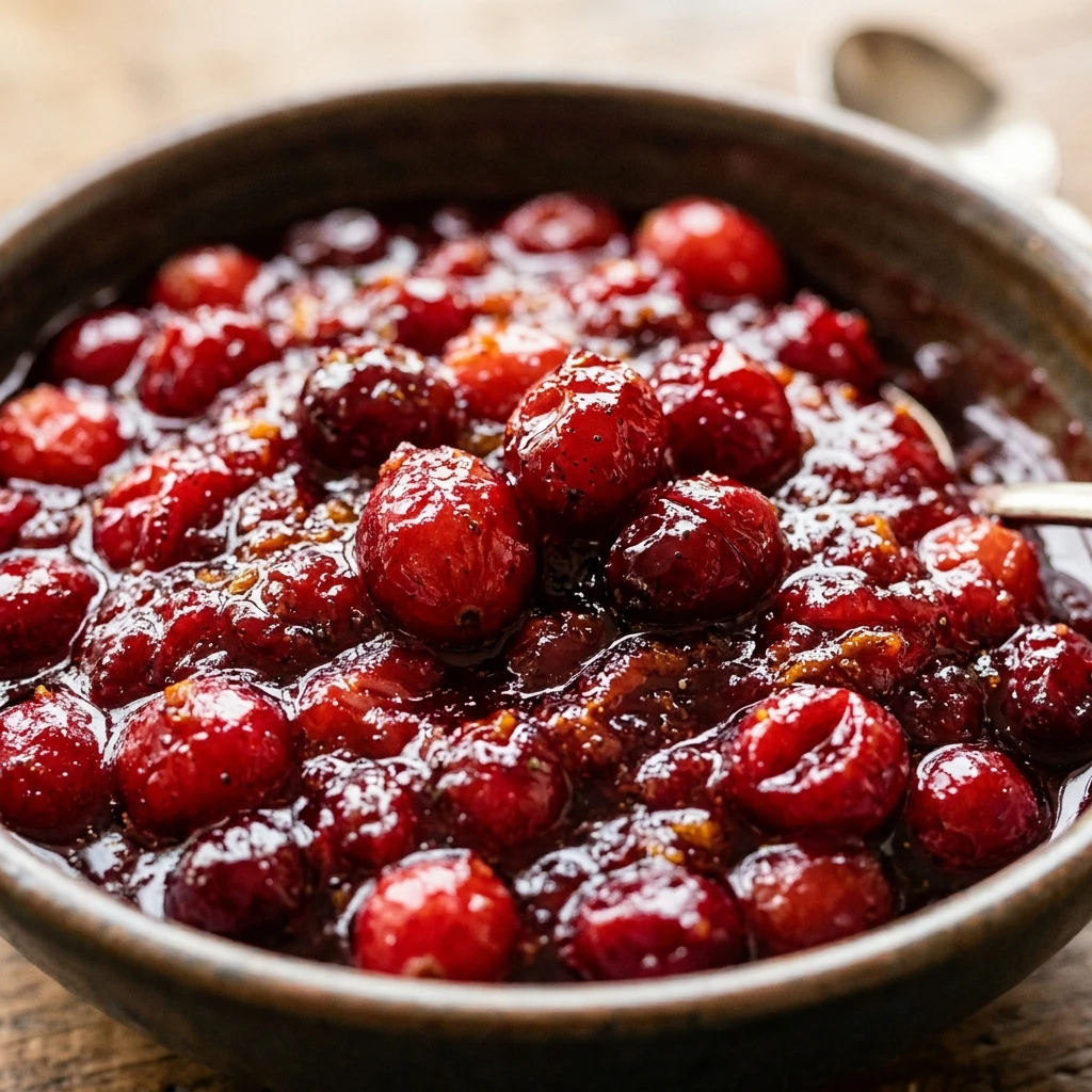 Slow Cooker Cranberry Sauce